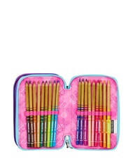 SEVEN GET TOGETHER 3-zip pencil case Black - Cases and Accessories - 6