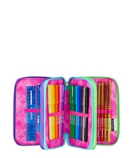 SEVEN GET TOGETHER 3-zip pencil case fuxiafluo - Cases and Accessories - 4