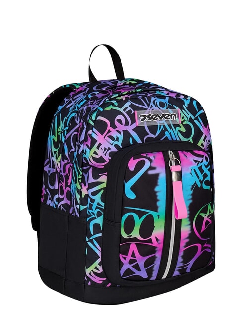 LOVELY ELEMENTS Double compartment backpack fuxiafluo - Backpacks & School and Leisure