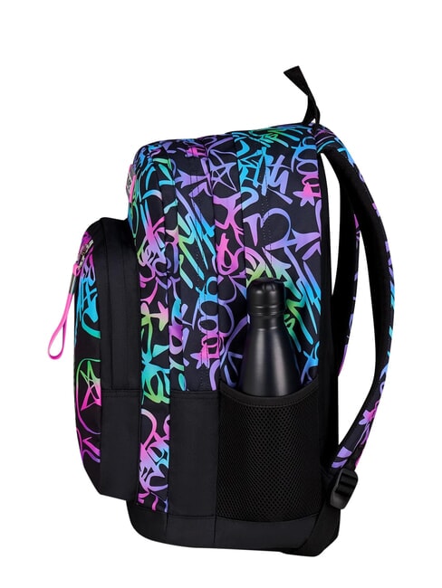 LOVELY ELEMENTS Double compartment backpack fuxiafluo - Backpacks & School and Leisure