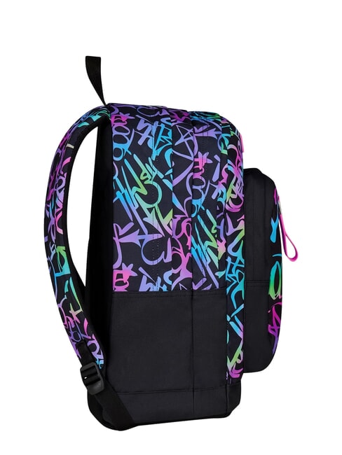 LOVELY ELEMENTS Double compartment backpack fuxiafluo - Backpacks & School and Leisure