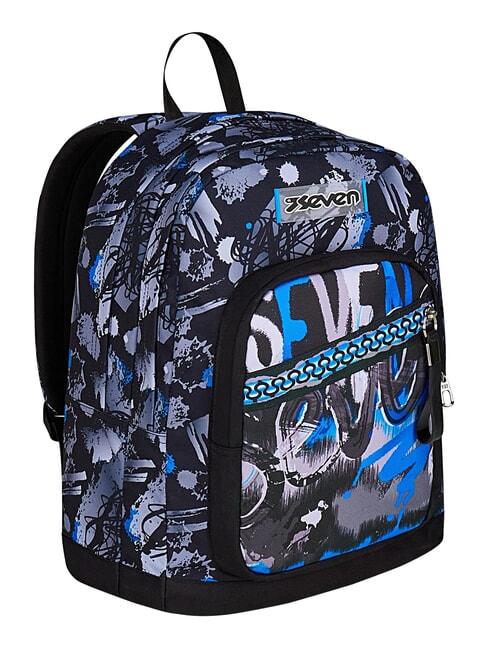 HUE E WRITES Double compartment backpack reflex blue - Backpacks & School and Leisure