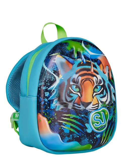 FANCY ANIMALS Small backpack with side pocket bright turquoise - Backpacks & School and Leisure