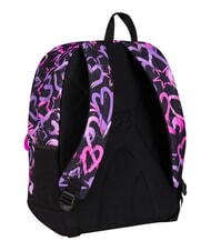 SEVEN LOVELY ELEMENTS Double compartment backpack pink strawberry - Backpacks & School and Leisure - 6