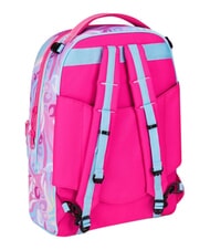 SJGANG PLUSHY RABBIT 3-wheel trolley backpack, removable pink doll - Backpack trolleys - 6