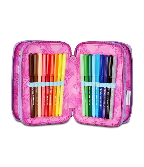 GLOOMY HEART 3-zip pencil case Bluedeep - Cases and Accessories