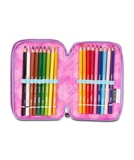 SEVEN GLOOMY HEART 3-zip pencil case Bluedeep - Cases and Accessories - 4