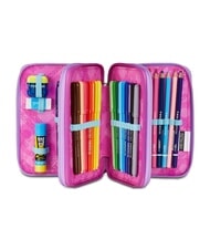 SEVEN GLOOMY HEART 3-zip pencil case Bluedeep - Cases and Accessories - 5