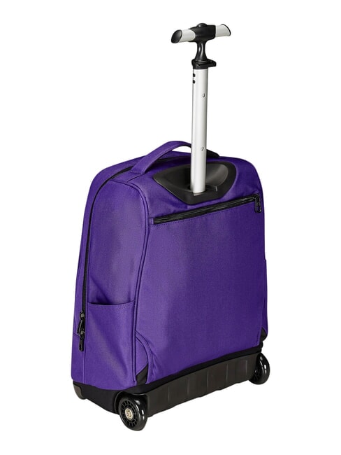SOLID GRS 2-wheel trolley backpack, fixed royal purple - Backpack trolleys