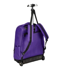 INVICTA SOLID GRS 2-wheel trolley backpack, fixed royal purple - Backpack trolleys - 6