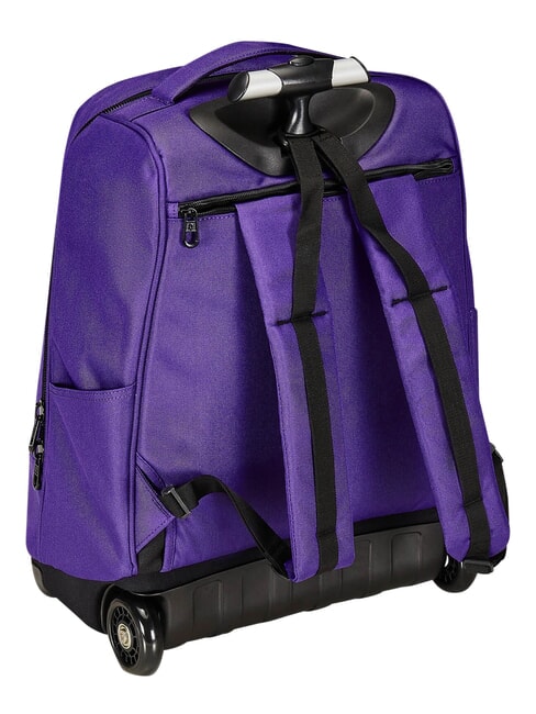 SOLID GRS 2-wheel trolley backpack, fixed royal purple - Backpack trolleys