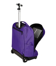 INVICTA SOLID GRS 2-wheel trolley backpack, fixed royal purple - Backpack trolleys - 8