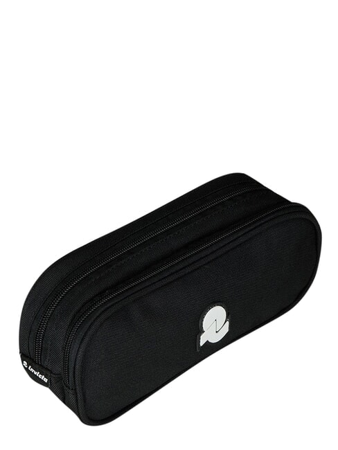 NEW WAY Pencil case, 2 zips Black - Cases and Accessories