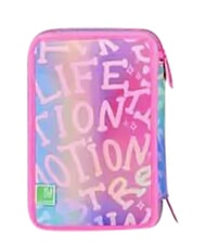 SJGANG FANTASYS GIRL 3-zip pencil case soft lilac - Cases and Accessories - 4