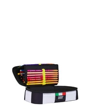 JUVENTUS MAGIC GOAL Juventus pencil case, quick case STRIPE BLACK / WHITE - Cases and Accessories - 5