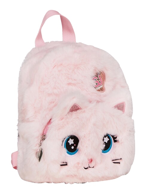 PLUSHY ANIMALS Mini fur backpack pink doll - Backpacks & School and Leisure