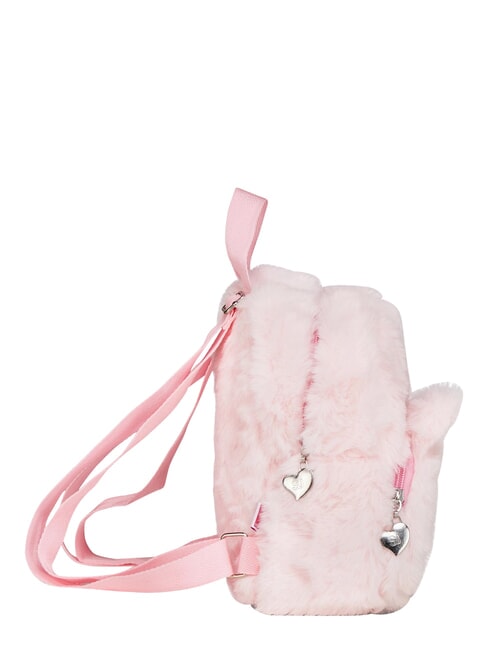 PLUSHY ANIMALS Mini fur backpack pink doll - Backpacks & School and Leisure