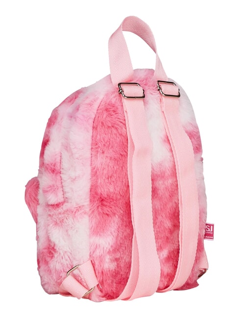 PLUSHY ANIMALS Mini fur backpack BLACK STRIPED FOREST - Backpacks & School and Leisure