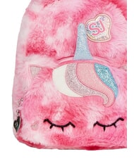 SJGANG PLUSHY ANIMALS Mini fur backpack BLACK STRIPED FOREST - Backpacks & School and Leisure - 6