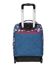 MINNIE MOUSE PRETTIED UP 2-wheel trolley backpack, fixed denim - Backpack trolleys - 2