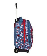 MINNIE MOUSE PRETTIED UP 2-wheel trolley backpack, fixed denim - Backpack trolleys - 4