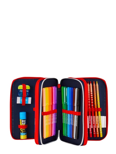 HANG TIME 3-zip pencil case light blue - Cases and Accessories