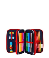 SPIDERMAN HANG TIME 3-zip pencil case light blue - Cases and Accessories - 2