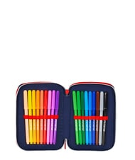 SPIDERMAN HANG TIME 3-zip pencil case light blue - Cases and Accessories - 3