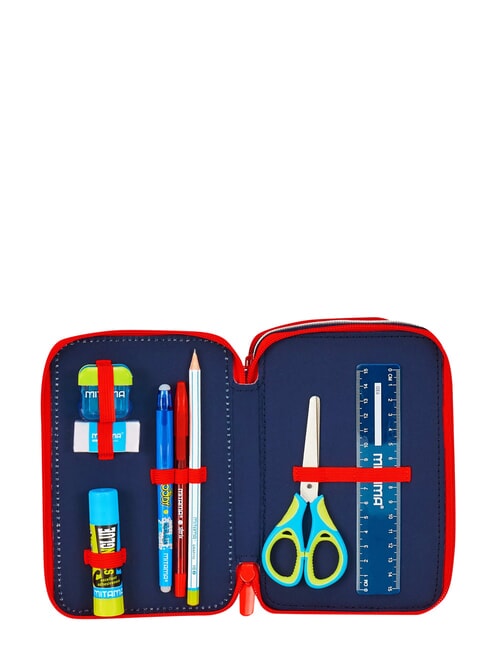 HANG TIME 3-zip pencil case light blue - Cases and Accessories