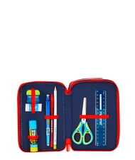 SPIDERMAN HANG TIME 3-zip pencil case light blue - Cases and Accessories - 4