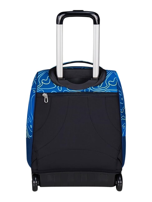 NUANCED 2-wheel trolley backpack, fixed Bluedeep - Backpack trolleys