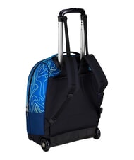 SEVEN NUANCED 2-wheel trolley backpack, fixed Bluedeep - Backpack trolleys - 5