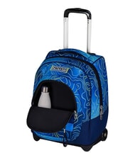 SEVEN NUANCED 2-wheel trolley backpack, fixed Bluedeep - Backpack trolleys - 6