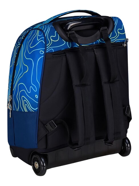 NUANCED 2-wheel trolley backpack, fixed Bluedeep - Backpack trolleys