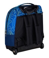 SEVEN NUANCED 2-wheel trolley backpack, fixed Bluedeep - Backpack trolleys - 7