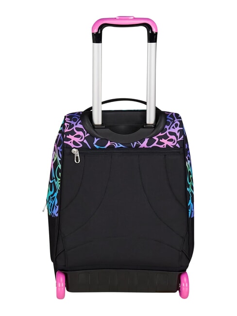 SPRINKLING 2-wheel trolley backpack, fixed fuxiafluo - Backpack trolleys