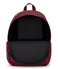 KIPLING DELIA M Backpack maroon tile jacquard - Backpacks & School and Leisure - 4