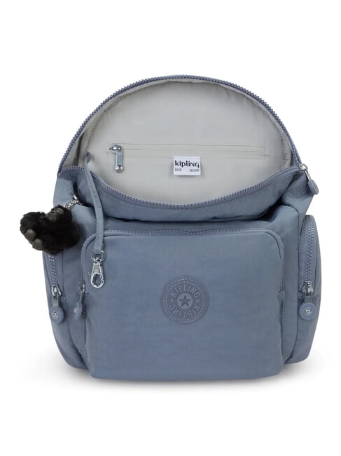 CITY ZIP S Backpack with flap blue stone - Women&rsquo;s Bags