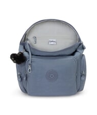 KIPLING CITY ZIP S Backpack with flap blue stone - Women&rsquo;s Bags - 3