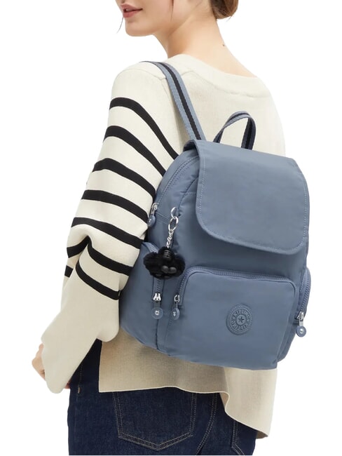 CITY ZIP S Backpack with flap blue stone - Women&rsquo;s Bags