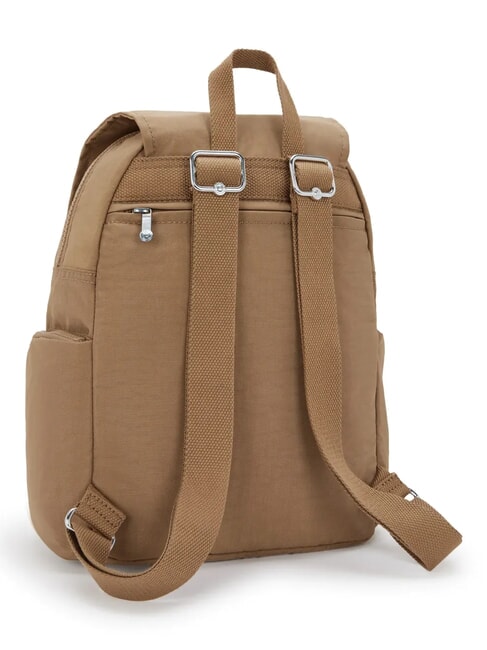 CITY ZIP S Backpack with flap early tan - Women&rsquo;s Bags