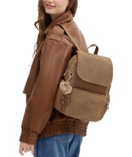 KIPLING CITY ZIP S Backpack with flap early tan - Women&rsquo;s Bags - 4