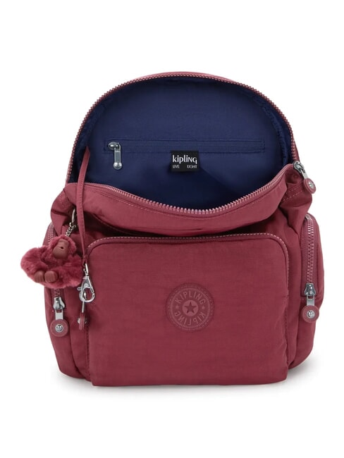 CITY ZIP S Backpack with flap lounge wine - Women&rsquo;s Bags