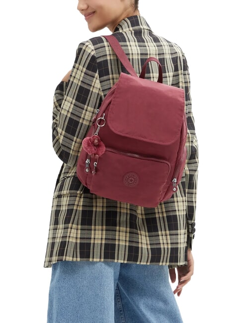 CITY ZIP S Backpack with flap lounge wine - Women&rsquo;s Bags