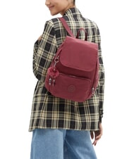 KIPLING CITY ZIP S Backpack with flap lounge wine - Women&rsquo;s Bags - 4