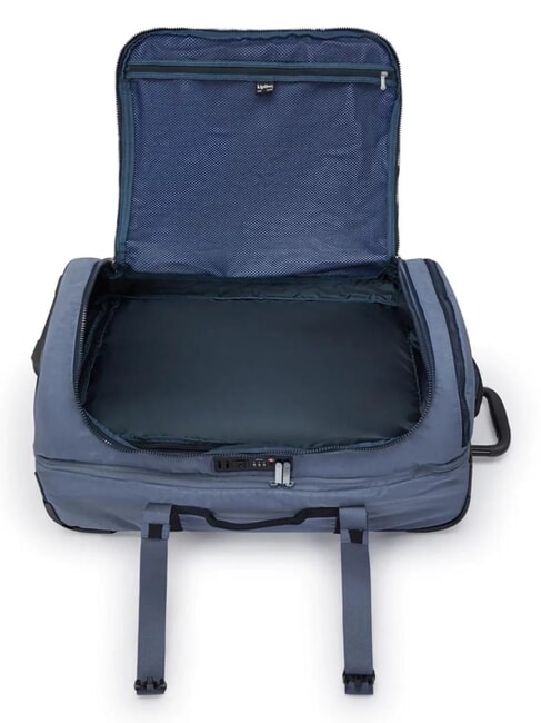 AVIANA M Medium size trolley blue lover - Semi-rigid Trolley Cases