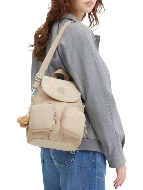 FIREFLY UP CONVERTIBLE Backpack sparkled beige - Women&rsquo;s Bags