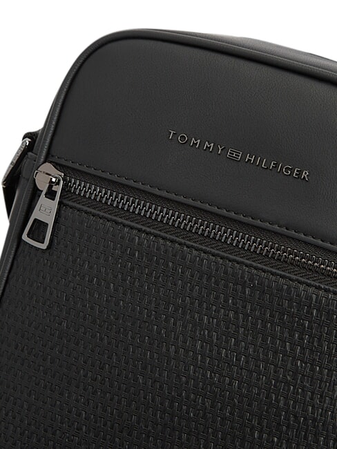 TH WOVEN Small bag with pocket black - Over-the-shoulder Bags for Men