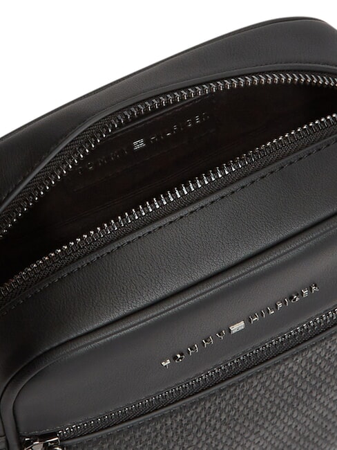 TH WOVEN Small bag with pocket black - Over-the-shoulder Bags for Men