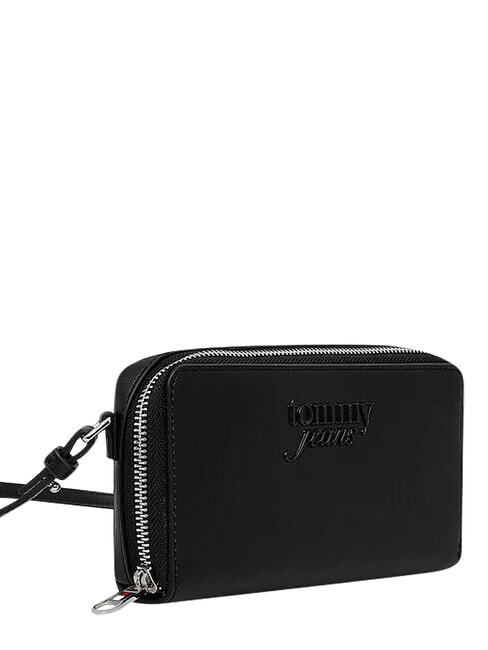 TJ MUST Ziparound wallet with shoulder strap black - Women&rsquo;s Wallets